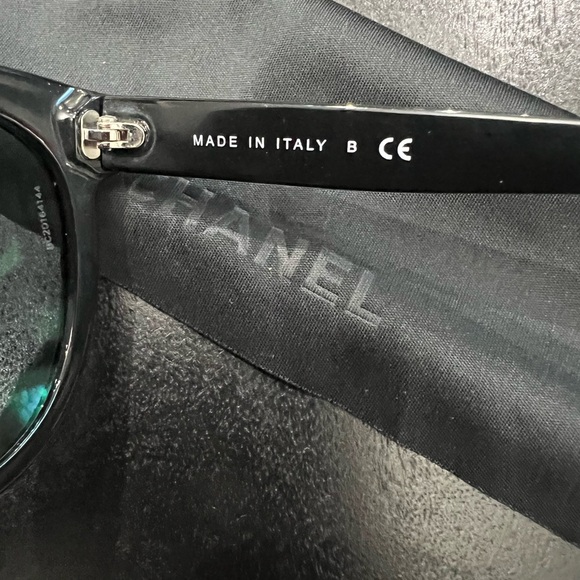 ⭐️💎NWT💎⭐️Chanel Black 5315 CC Pantos Signature Cat-Eye Sunglasses - Picture 7 of 9